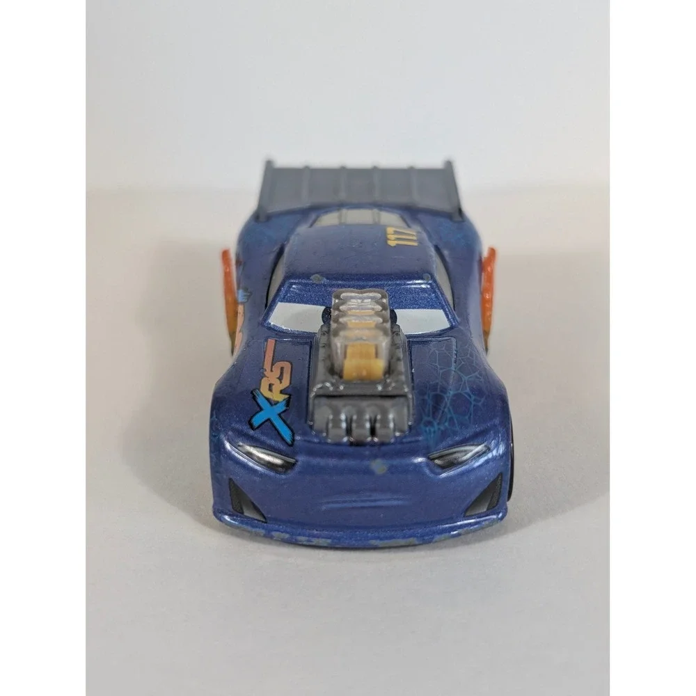 Disney Pixar Cars XRS Drag Racing Lil' Torquey With Moving Pistons Matte 117